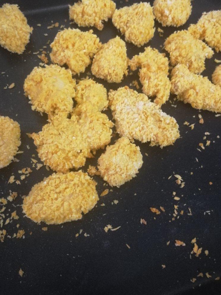 低卡低脂烤箱版鸡米花