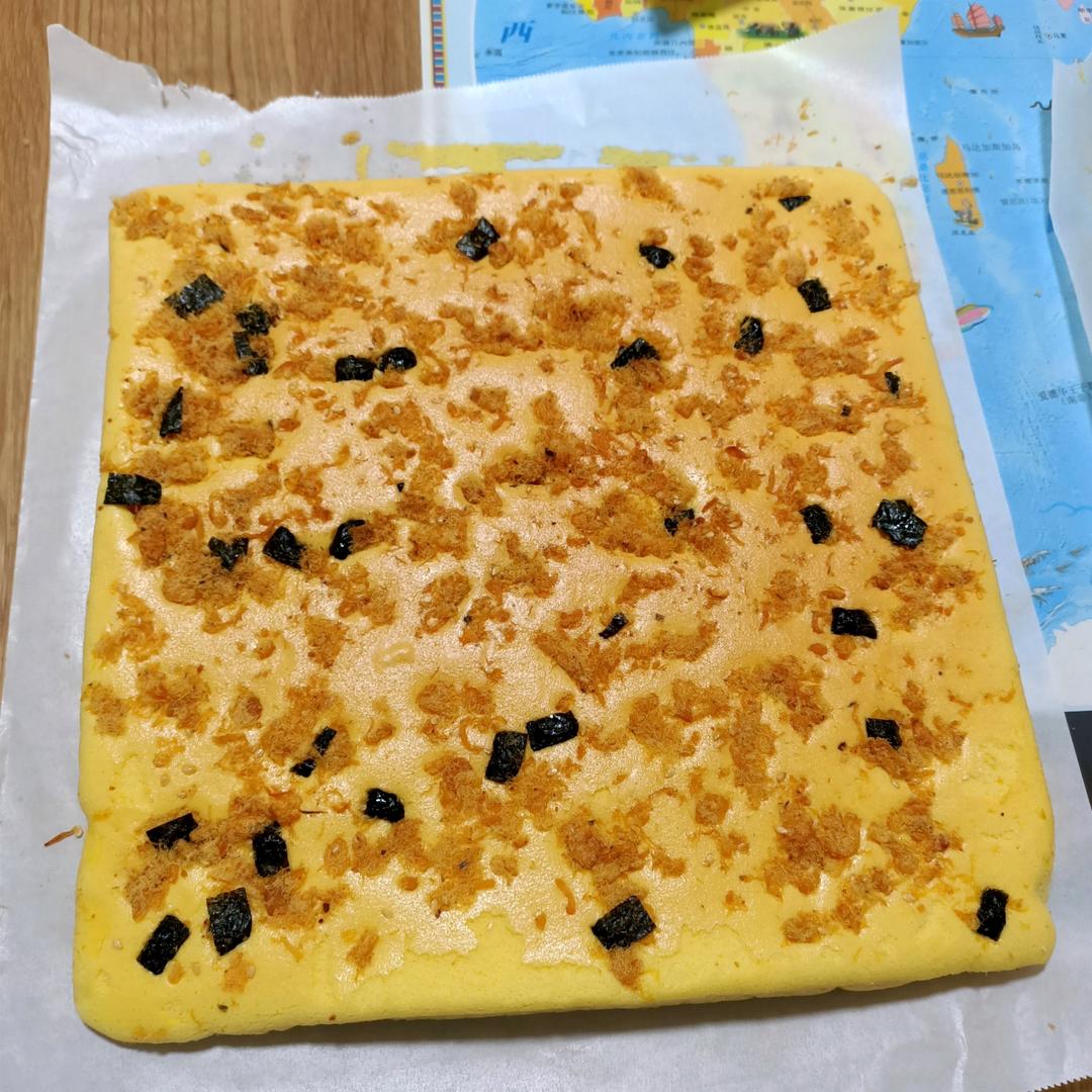 香葱肉松蛋糕