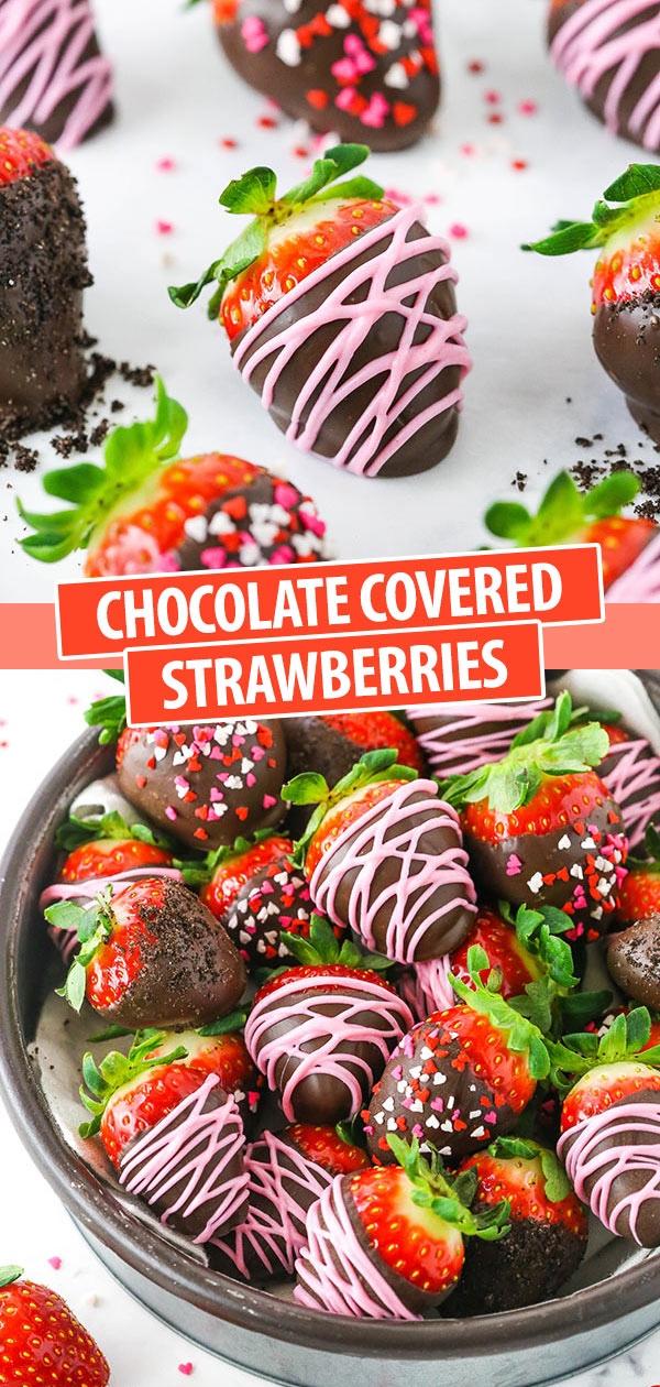 CHOCOLATE COVERED STRAWBERRIES的做法