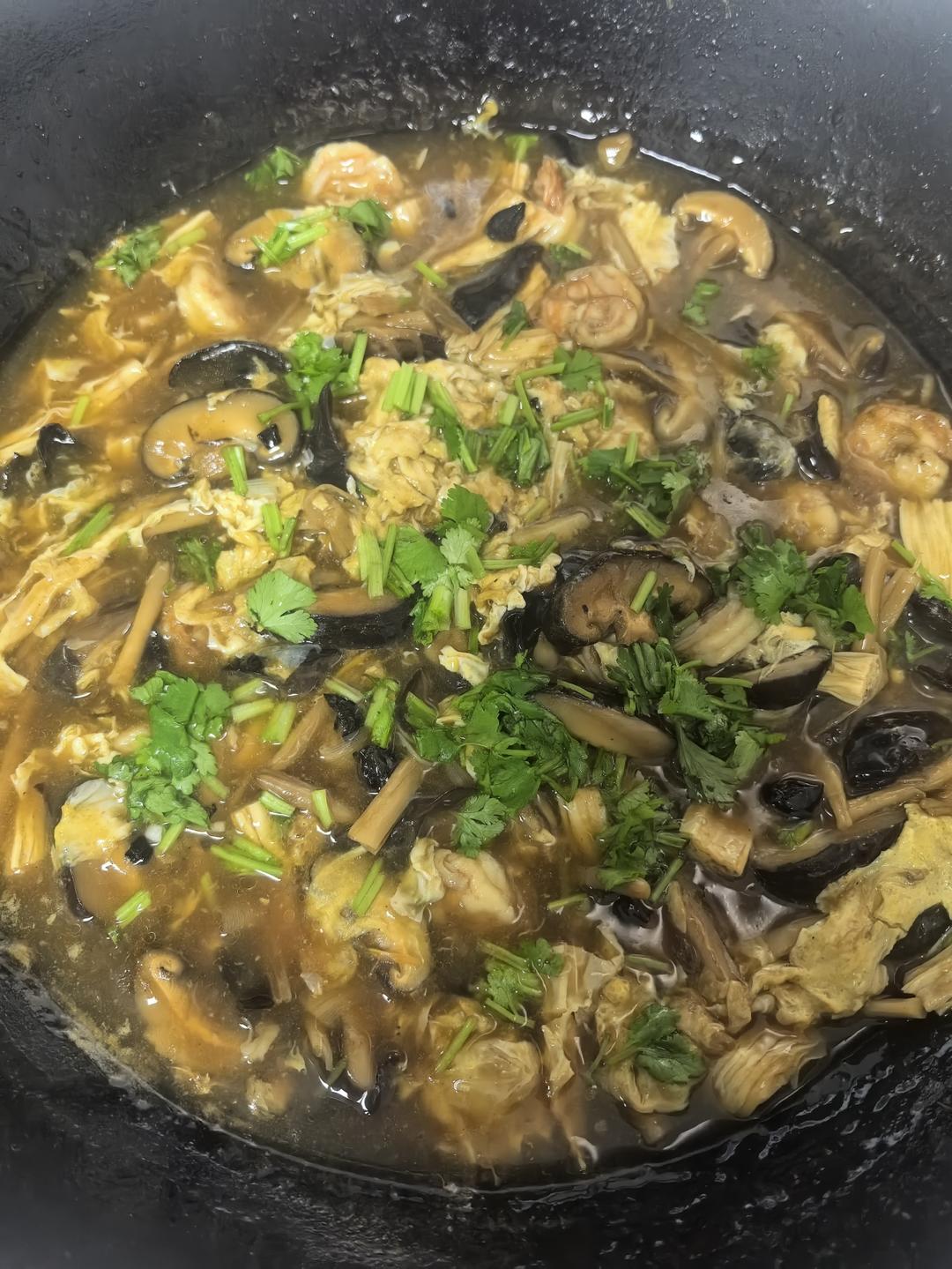 津味三鲜打卤面