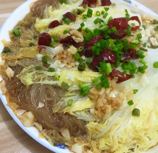 蒜蓉粉丝娃娃菜