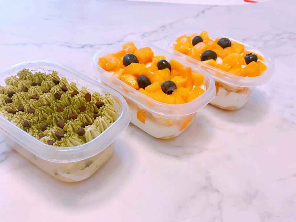 简单快手的便当饭盒水果盒子蛋糕