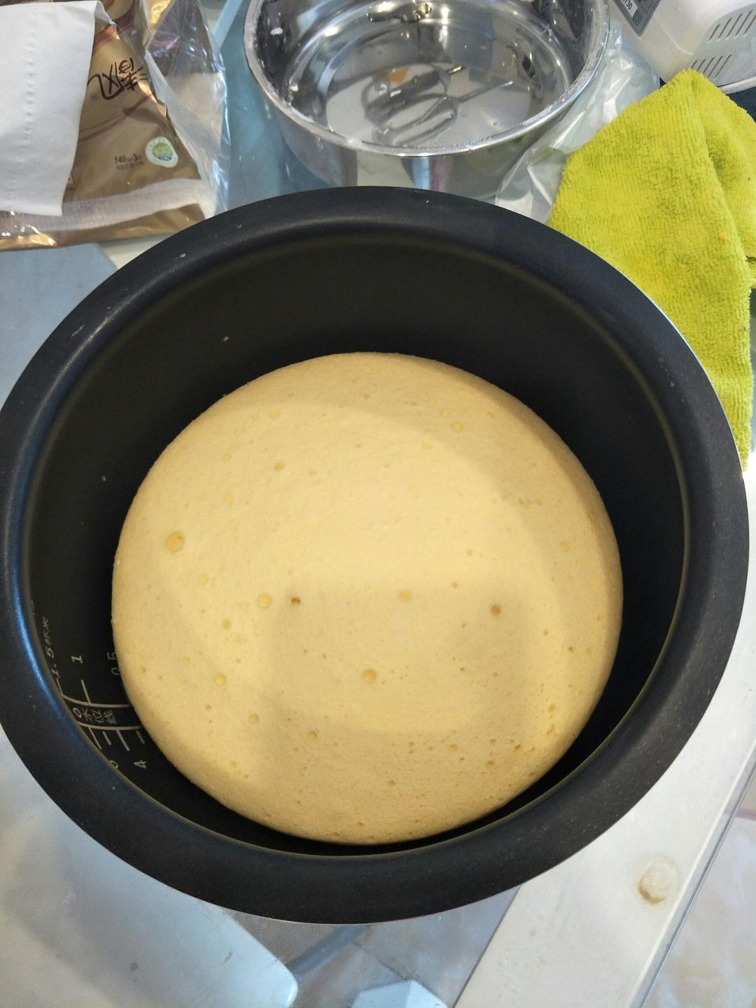 电饭煲蛋糕，无需称