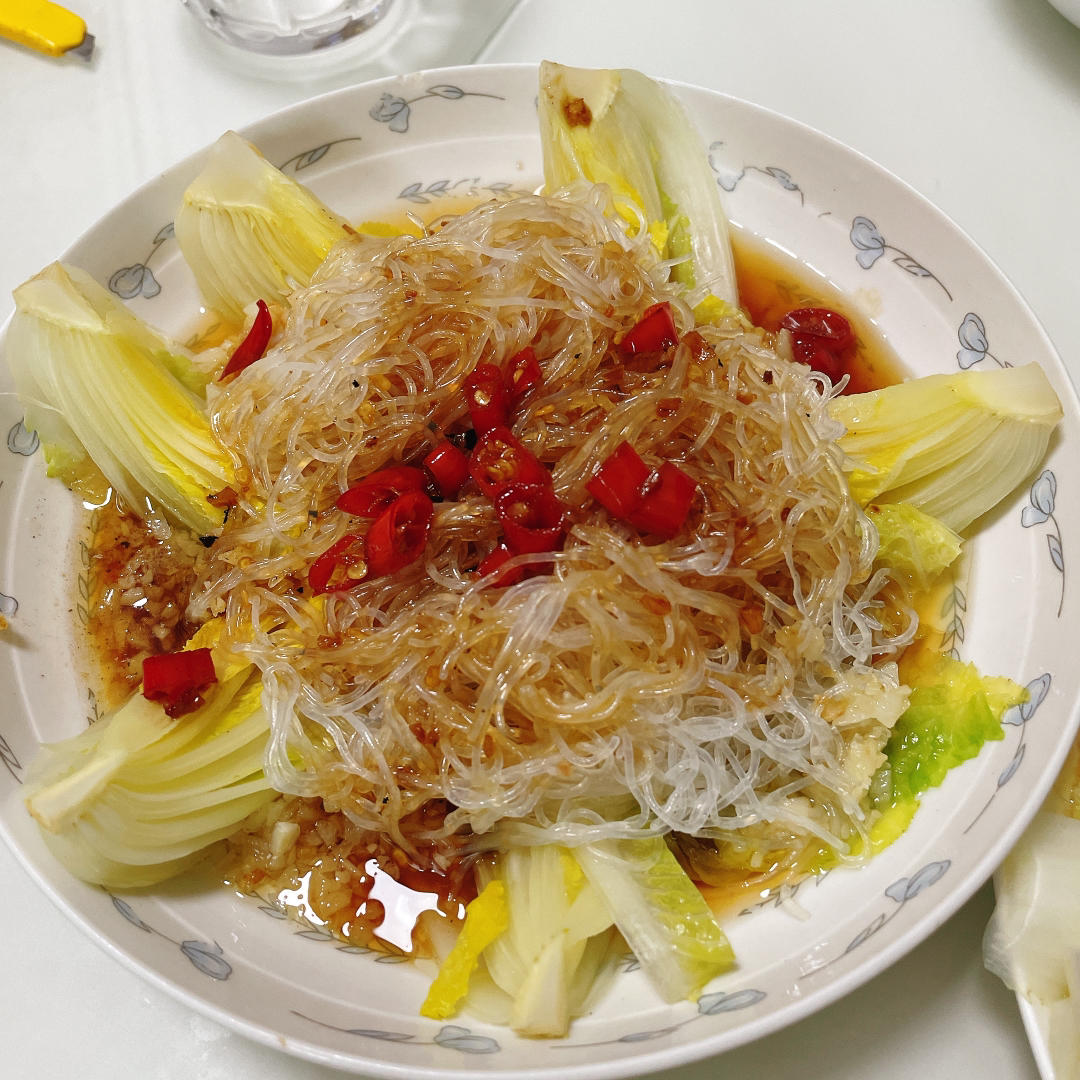 蒜蓉粉丝娃娃菜