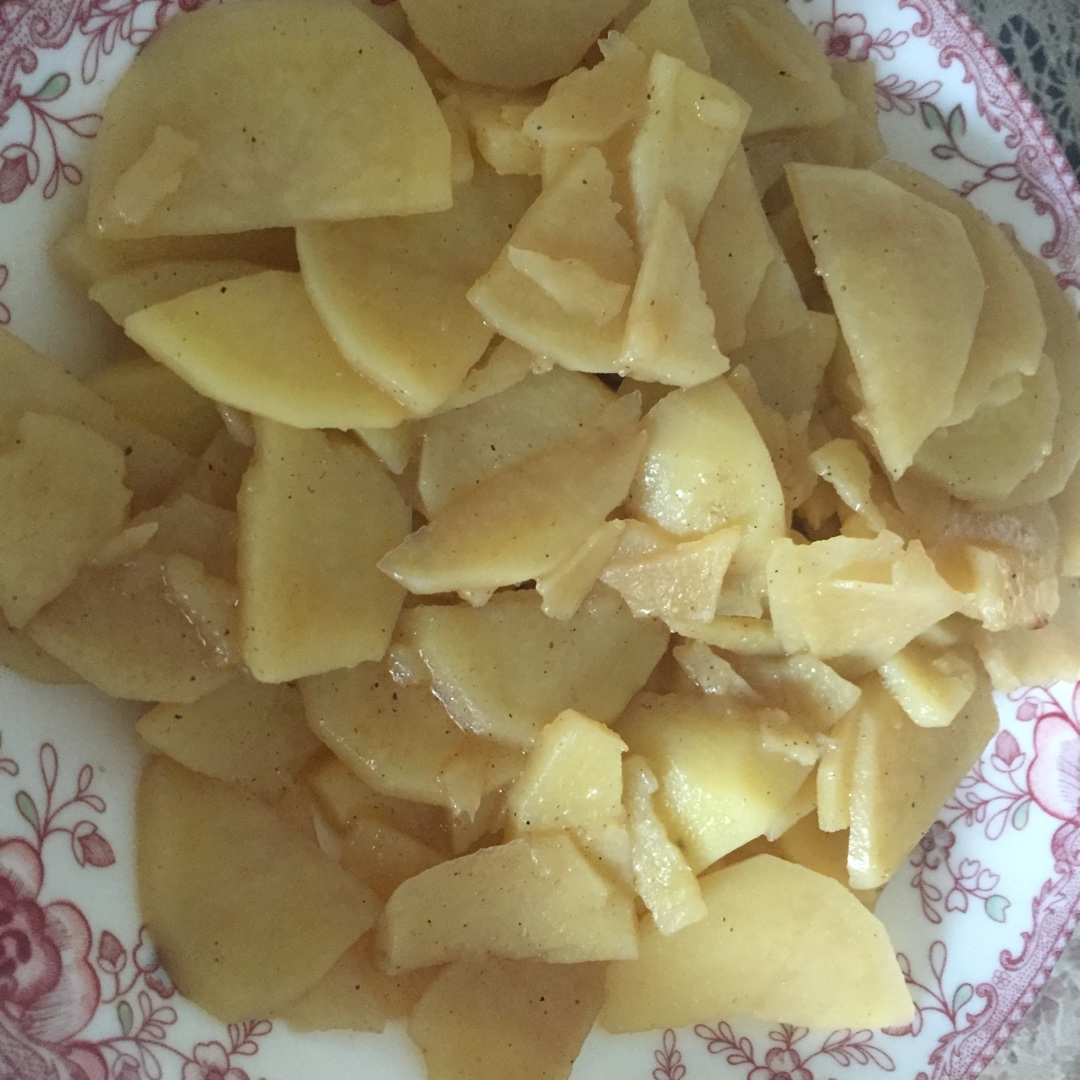 朴素的土豆片