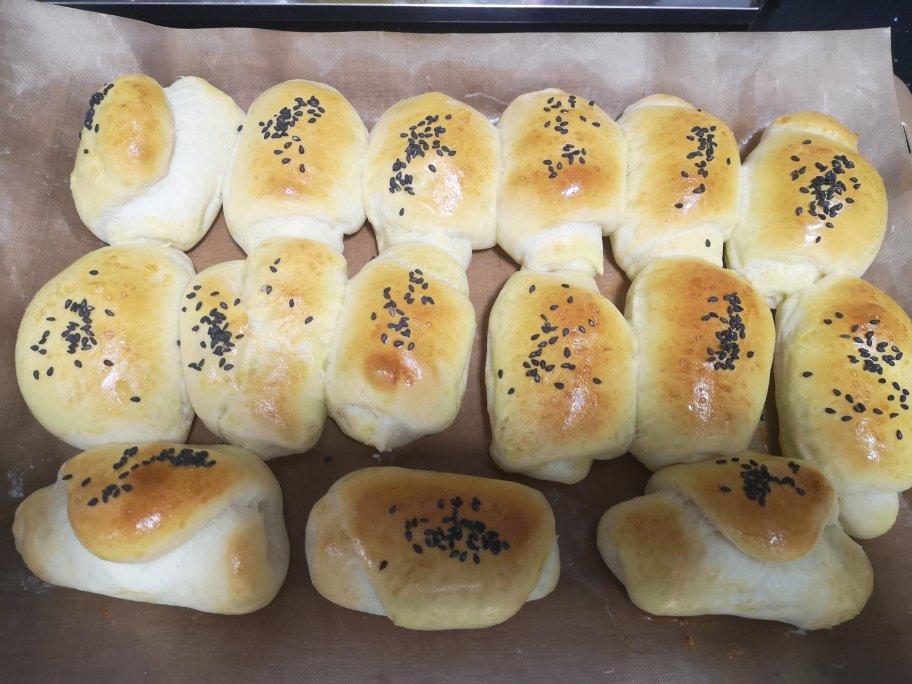 手揉小小牛角包🥐（牛奶面包配方）