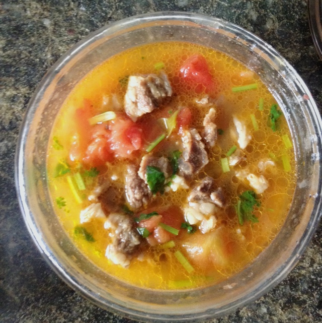 西红柿炖牛肉，酸酸的开胃菜