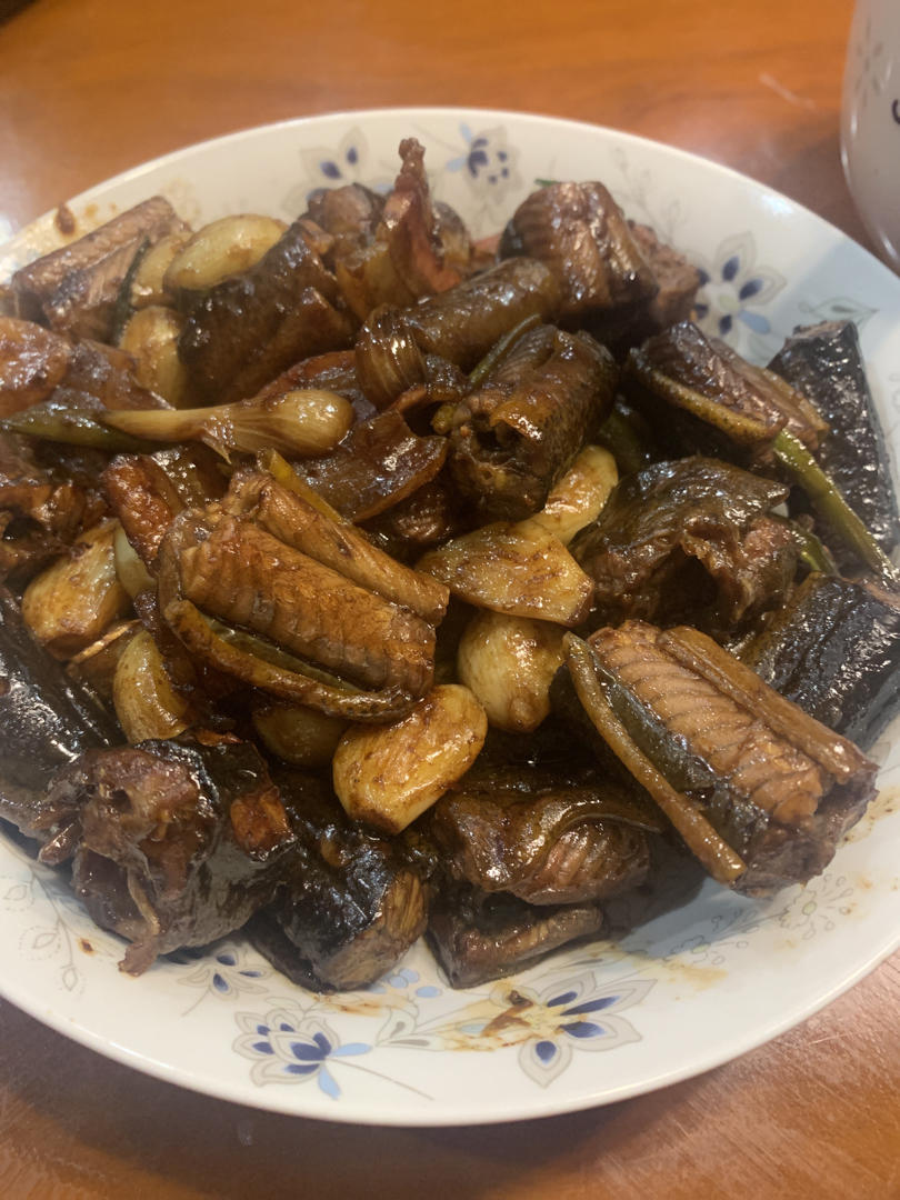 大蒜烧鳝鱼