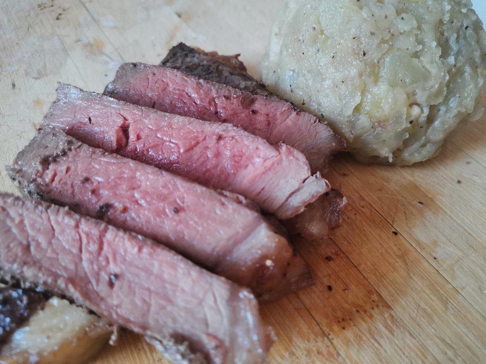 空气炸锅西冷牛排