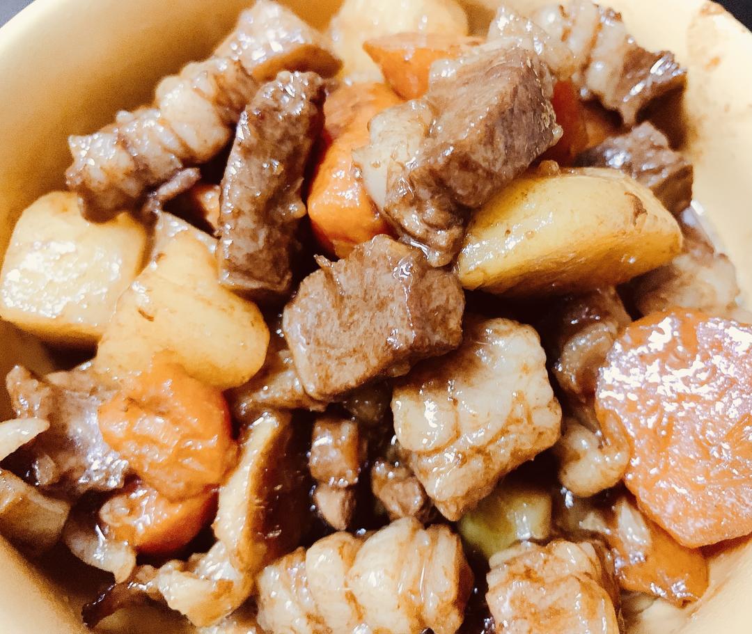 家庭版「红焖羊肉」的做法