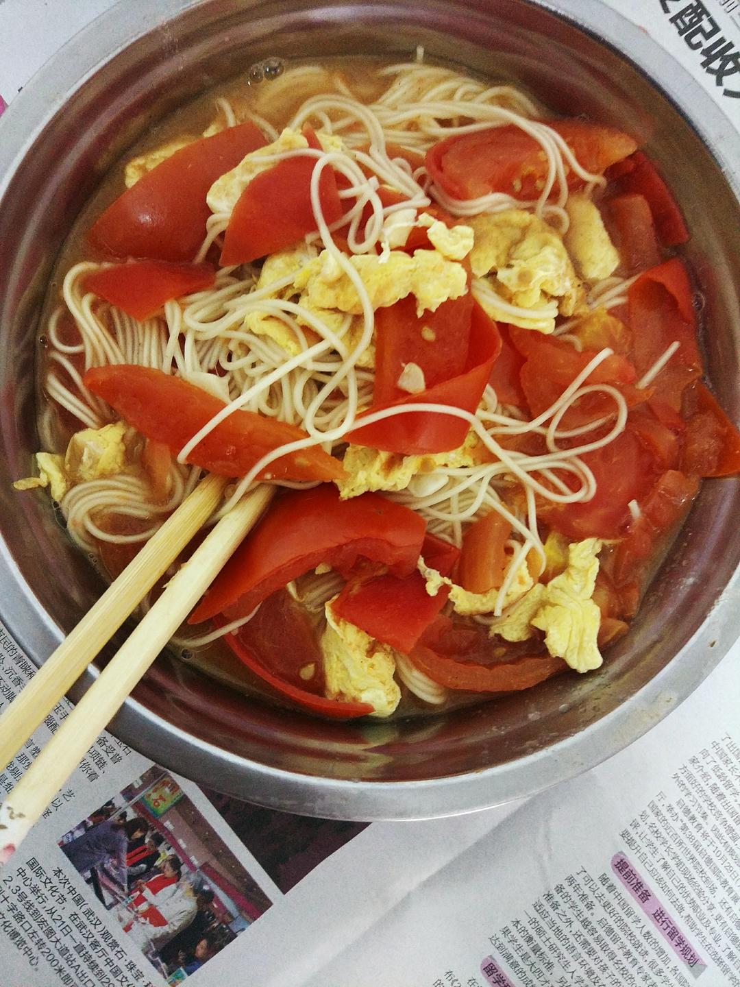 番茄鸡蛋面