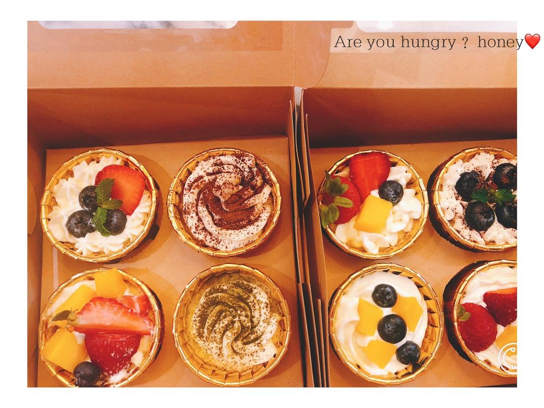 不回缩不开裂戚风纸杯蛋糕