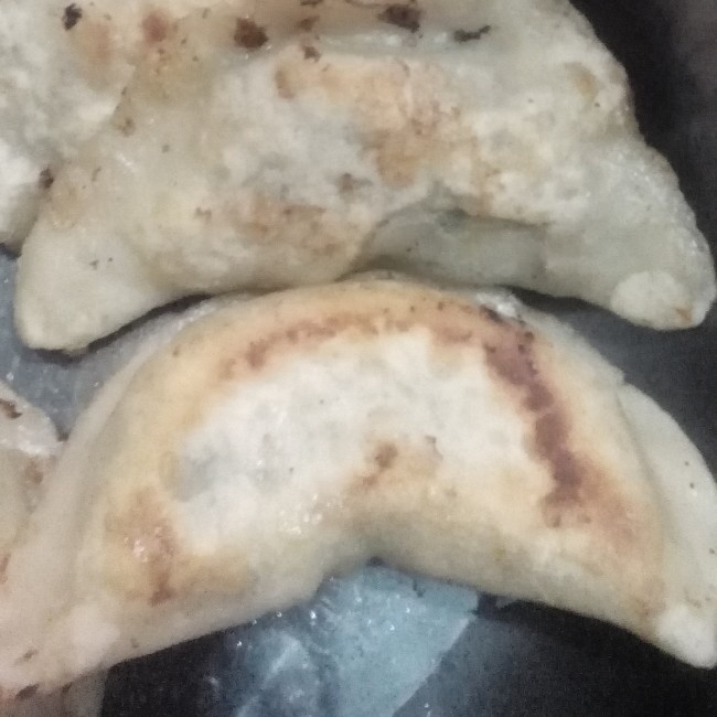 韭菜火腿煎饺