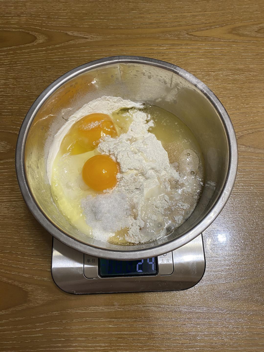 纯奶手撕吐司的做法 步骤1