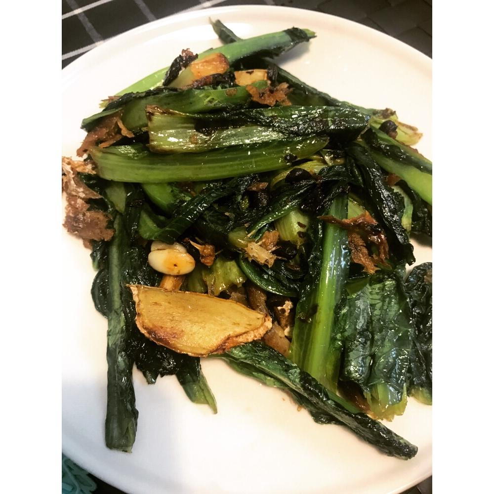 豆豉鲮鱼油麦菜