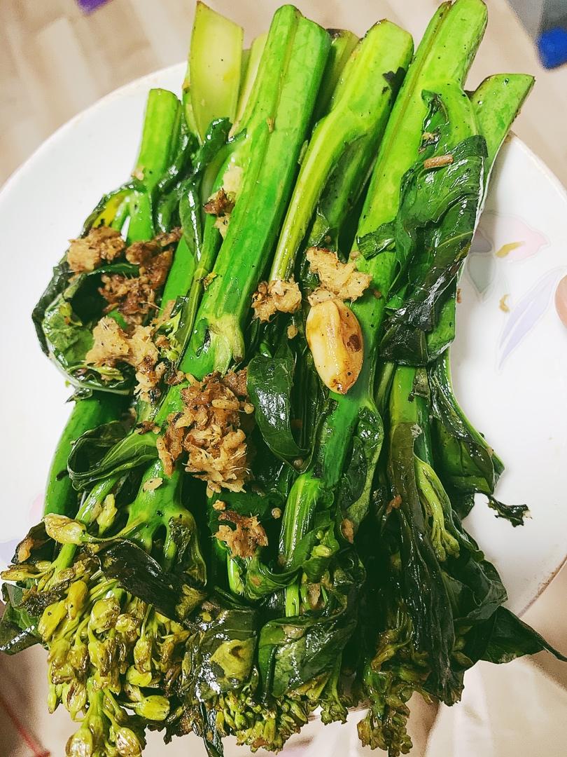 怎么炒一盘好吃到上天的姜汁芥兰？