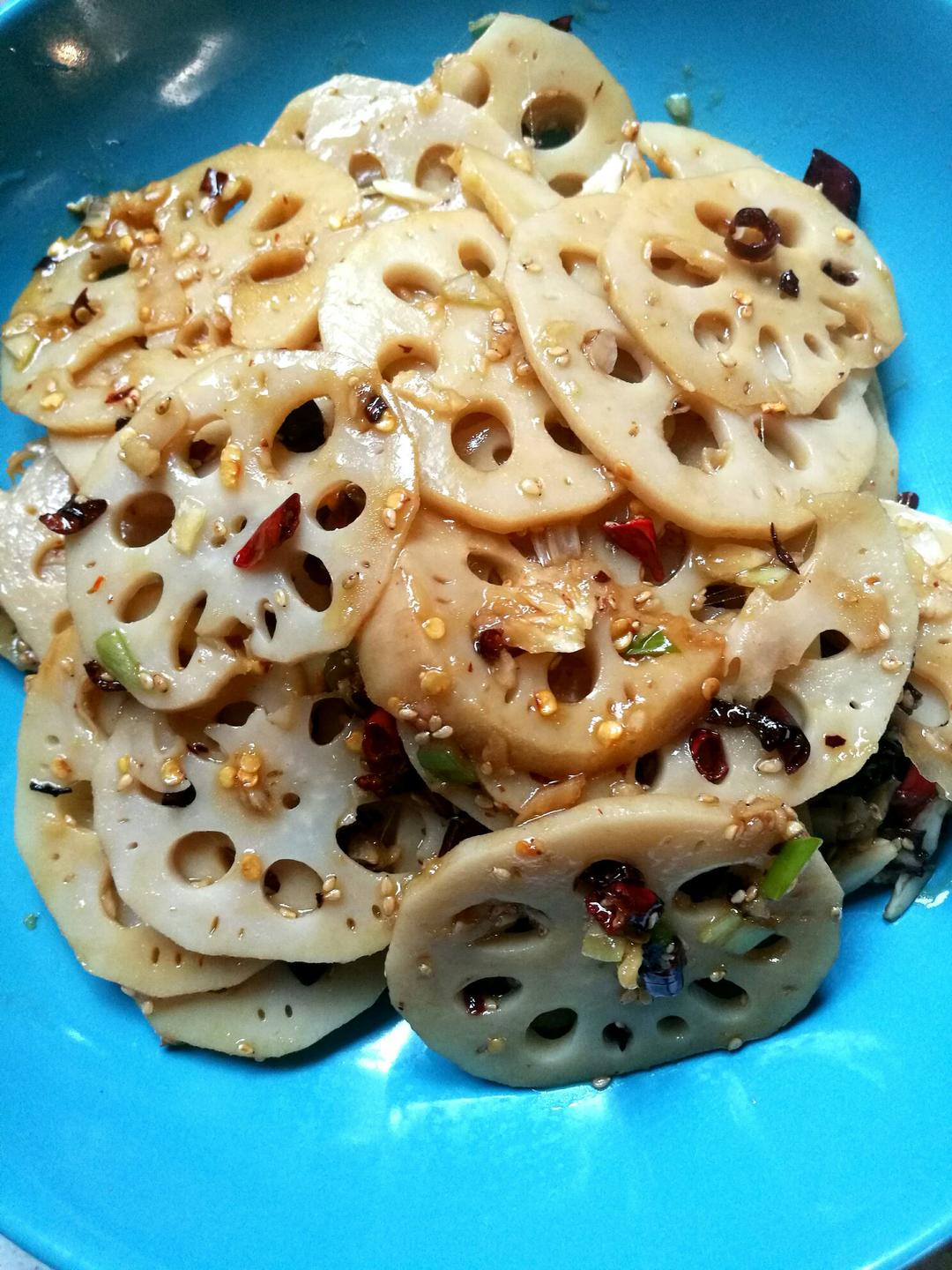 凉拌藕片