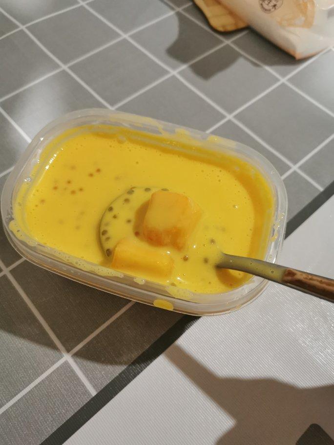 港式甜品——杨枝甘露(芒果西米露)附芒果花切法