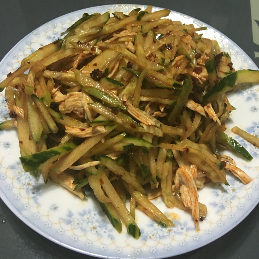 【健康三餐】凉拌鸡胸丝