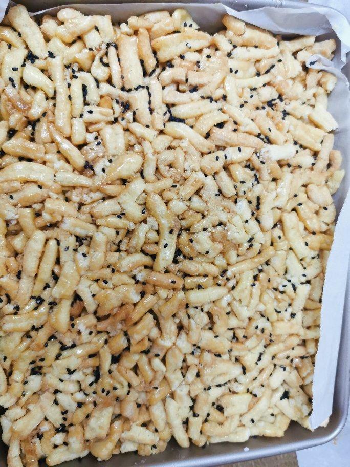 松软的鸡蛋沙琪玛