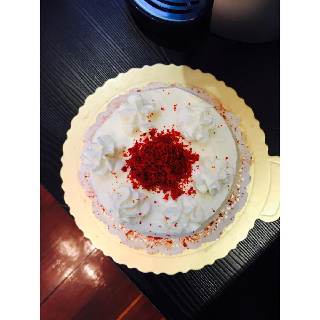 正宗红丝绒cupcake—马斯卡彭奶油霜