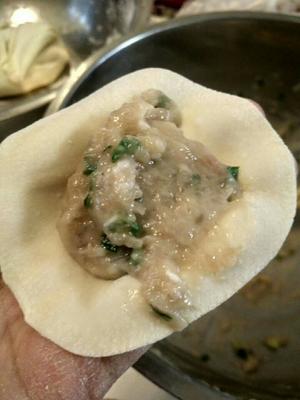 鲁菜✔没有腥味的鲅鱼饺子✔皮薄馅大的做法 步骤7
