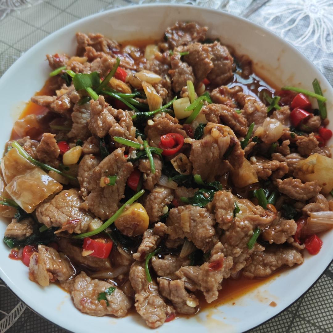 泡椒炒牛肉