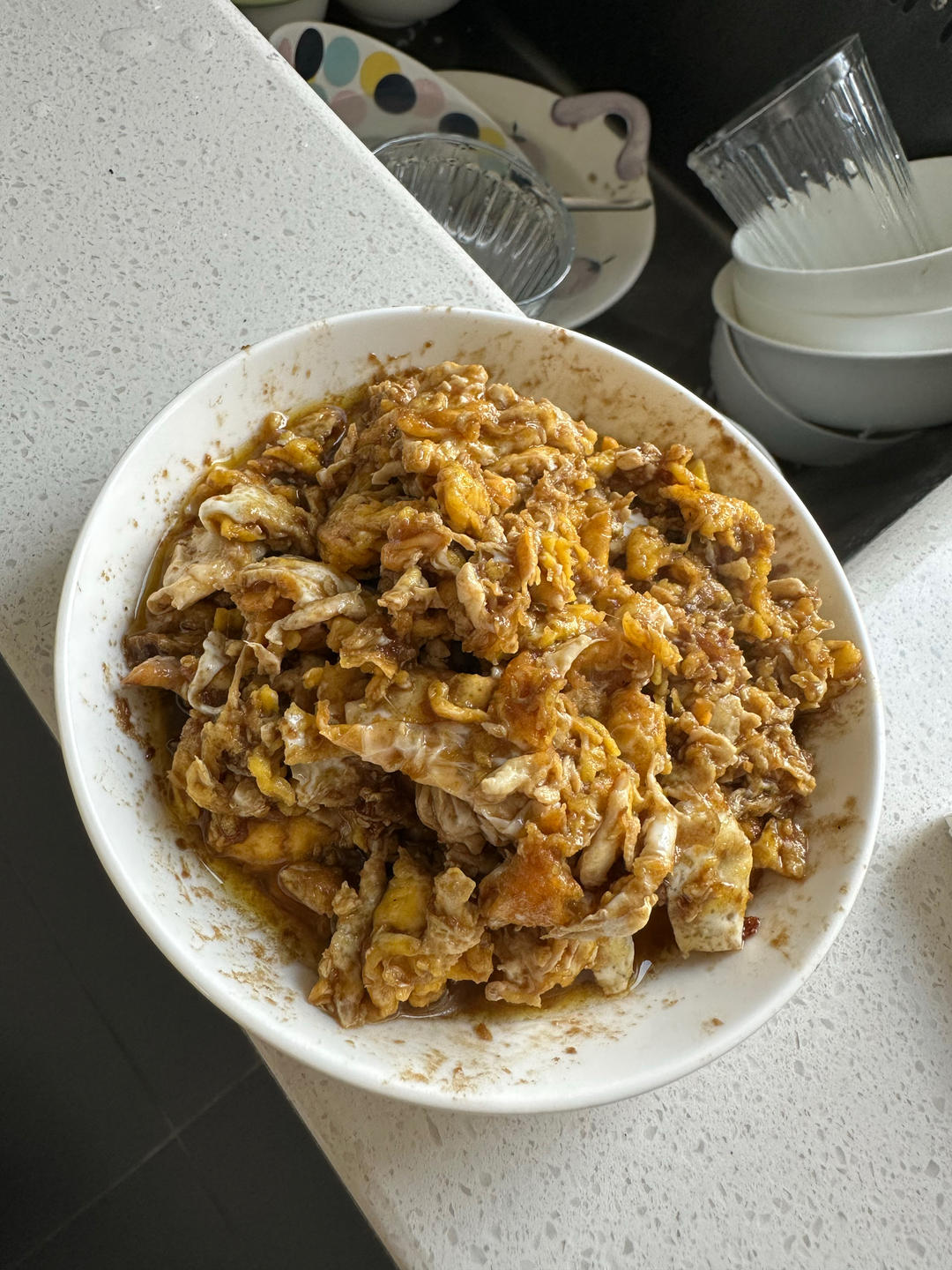 “东北yyds鸡蛋酱”太费米饭了！3步搞定超简单！