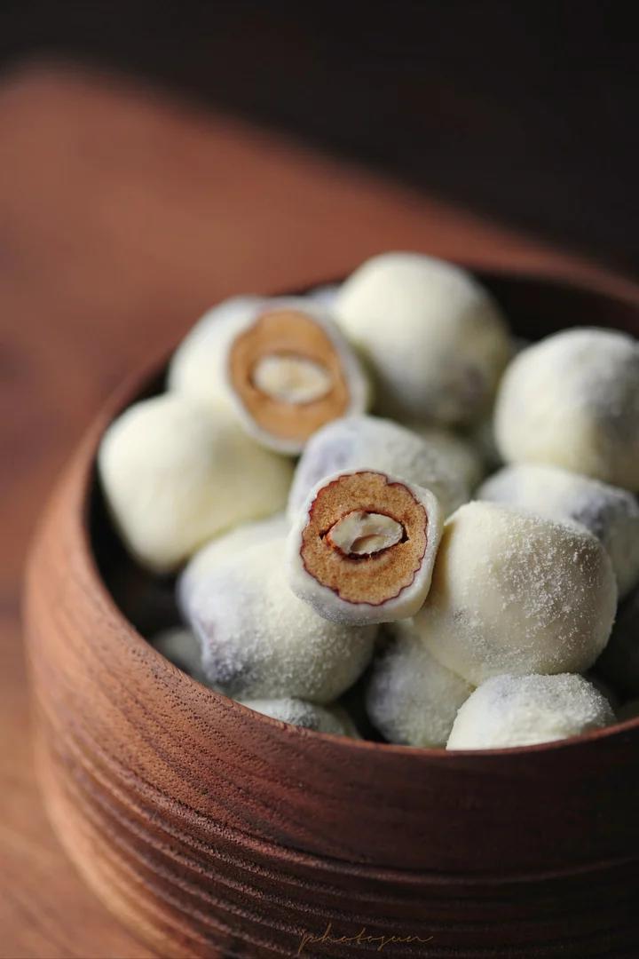 一口一个的美味网红小零食——椰香奶枣