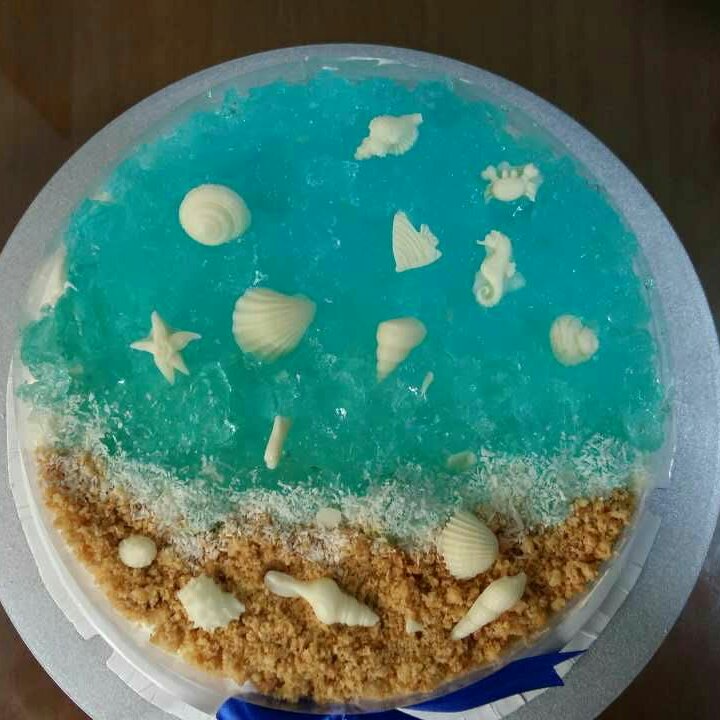 海洋酸奶慕斯蛋糕
