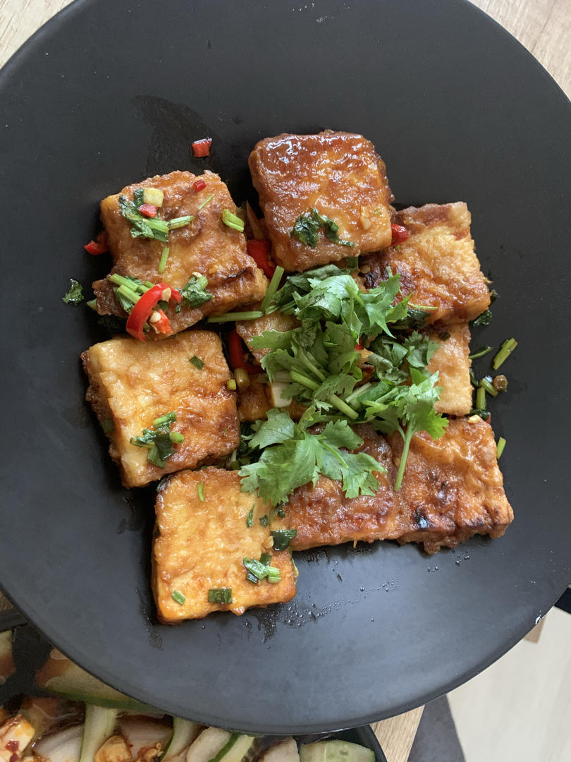香煎豆腐