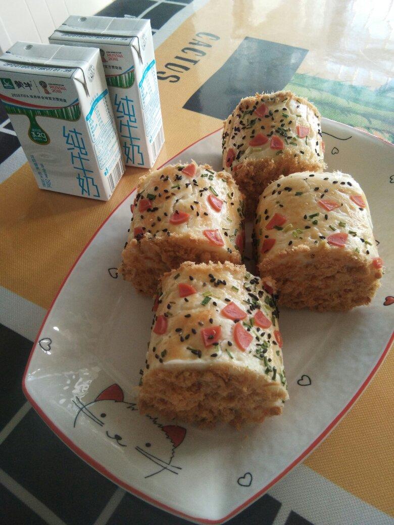 肉松面包卷