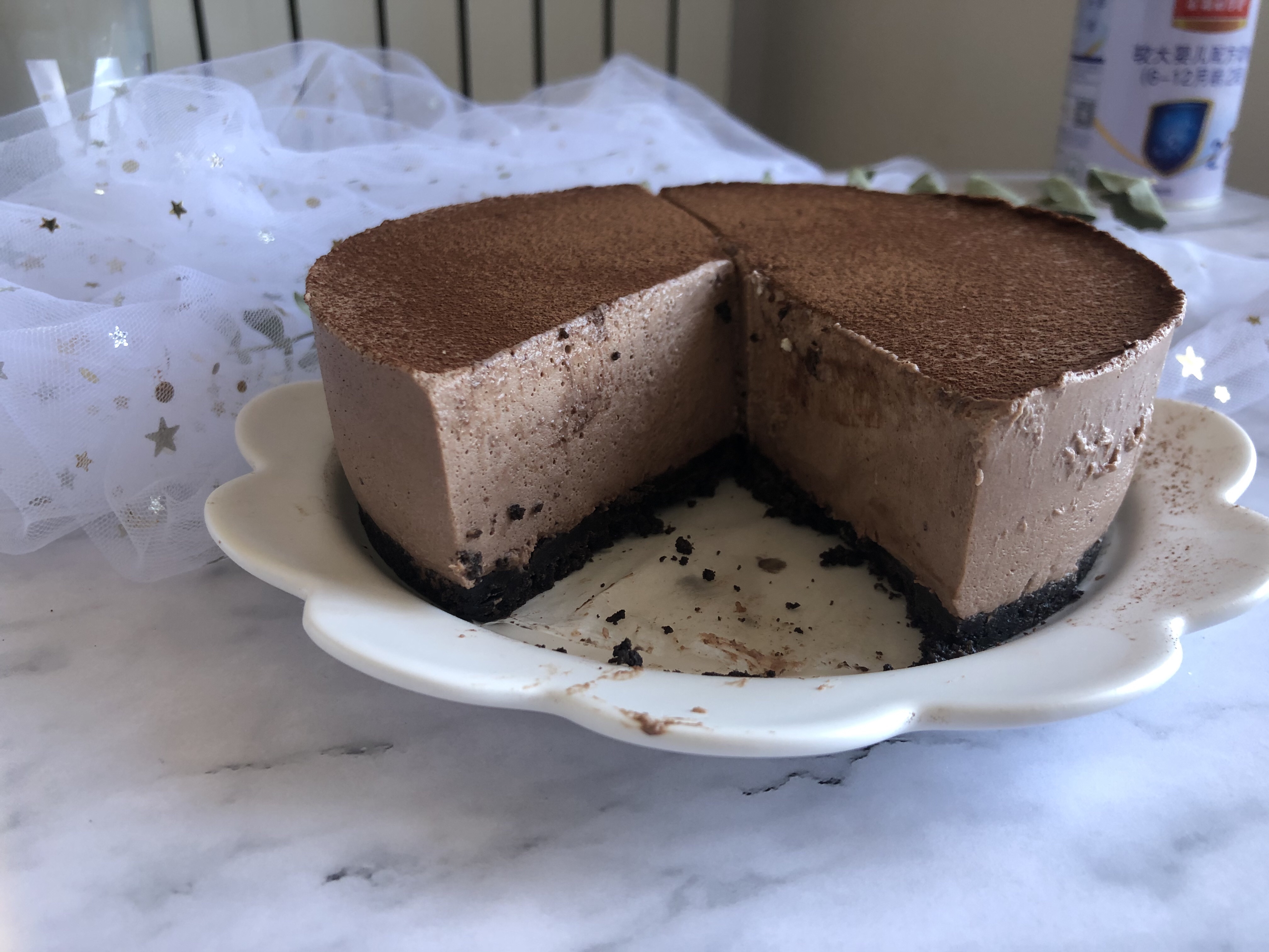 巧克力慕斯蛋糕的做法 步骤4