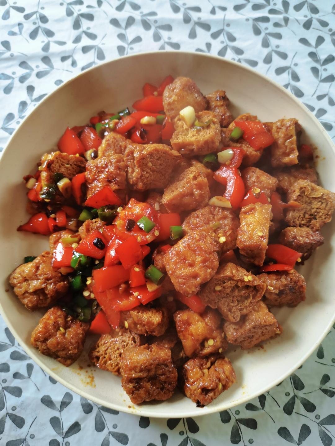 香辣豆腐泡