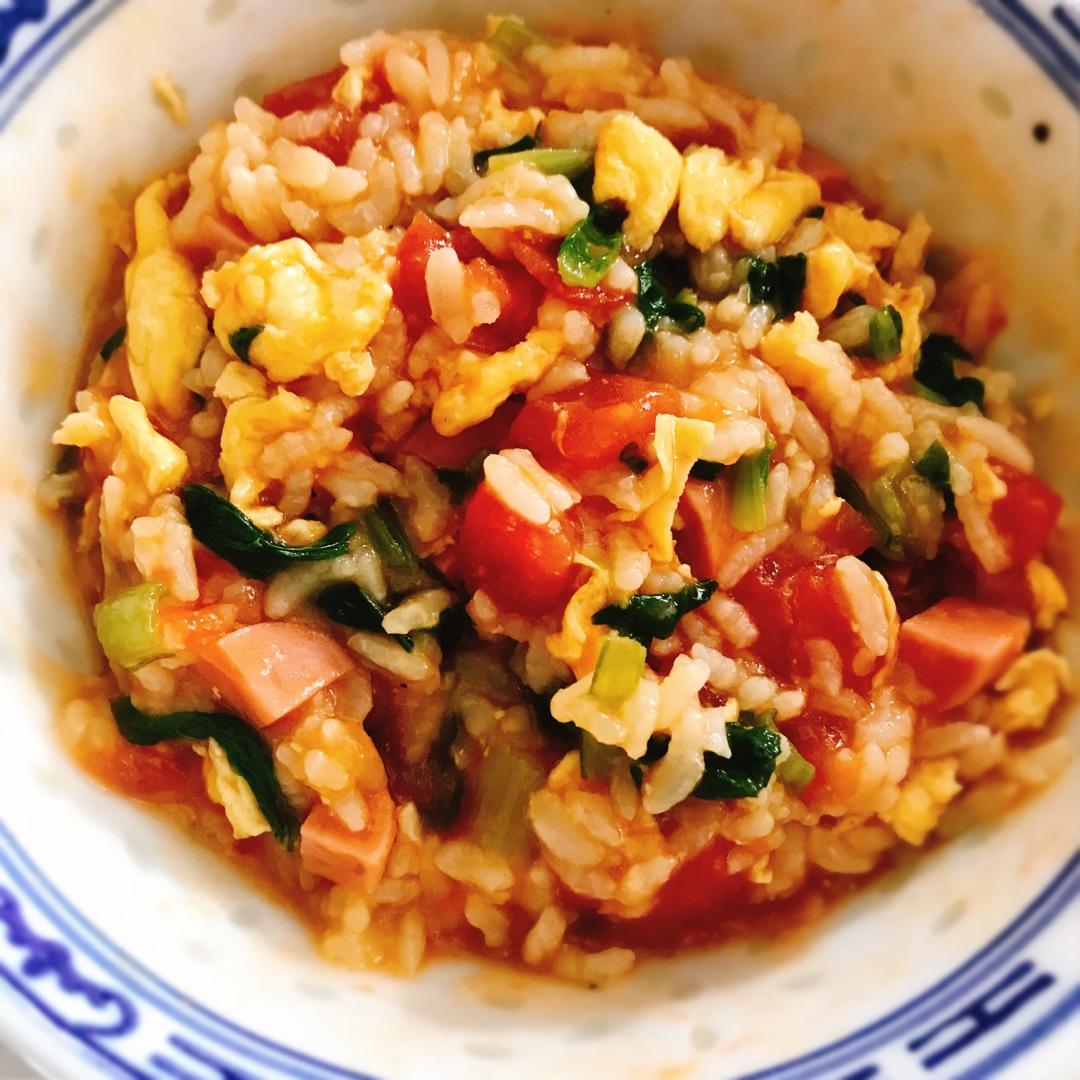 豆姜做的番茄烫饭