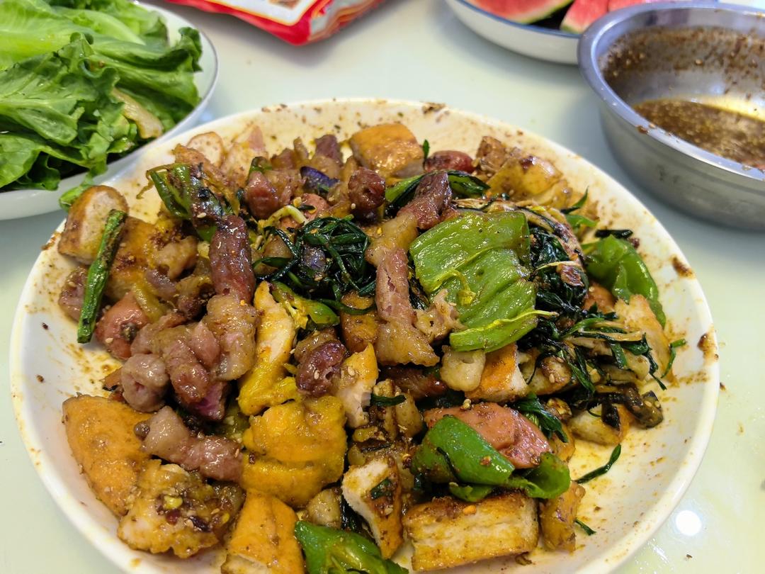 炸馍炸串