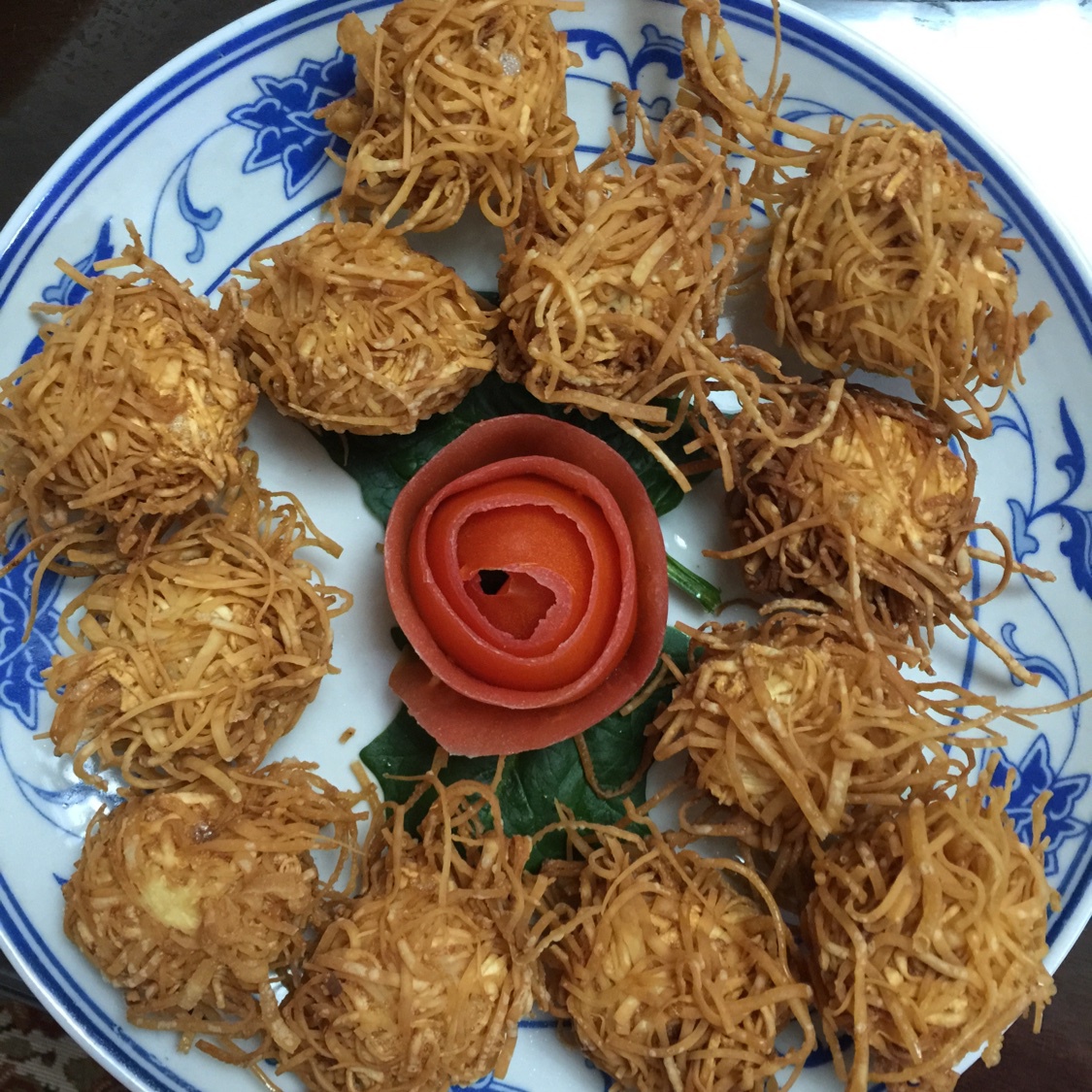 金丝虾球
