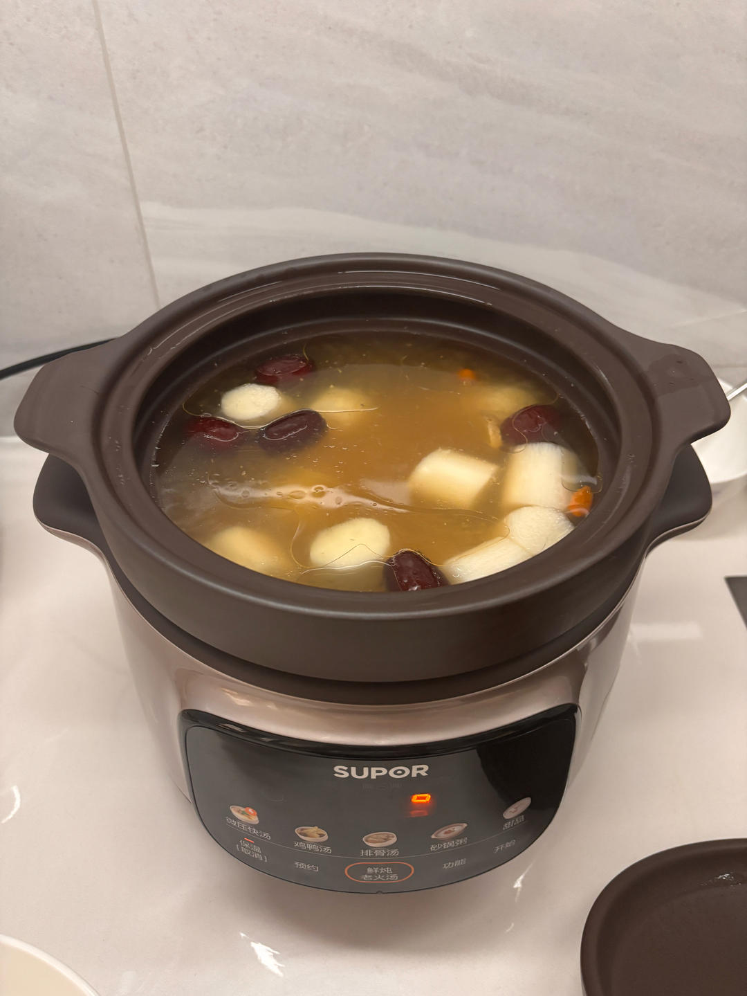 🔥最适合秋天喝的山药排骨汤，味道清甜鲜美，健脾养胃❗️
