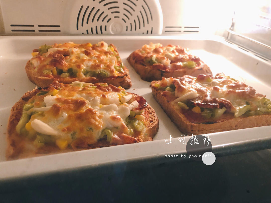 芒果吐司蛋挞【7月北鼎烤箱食谱】