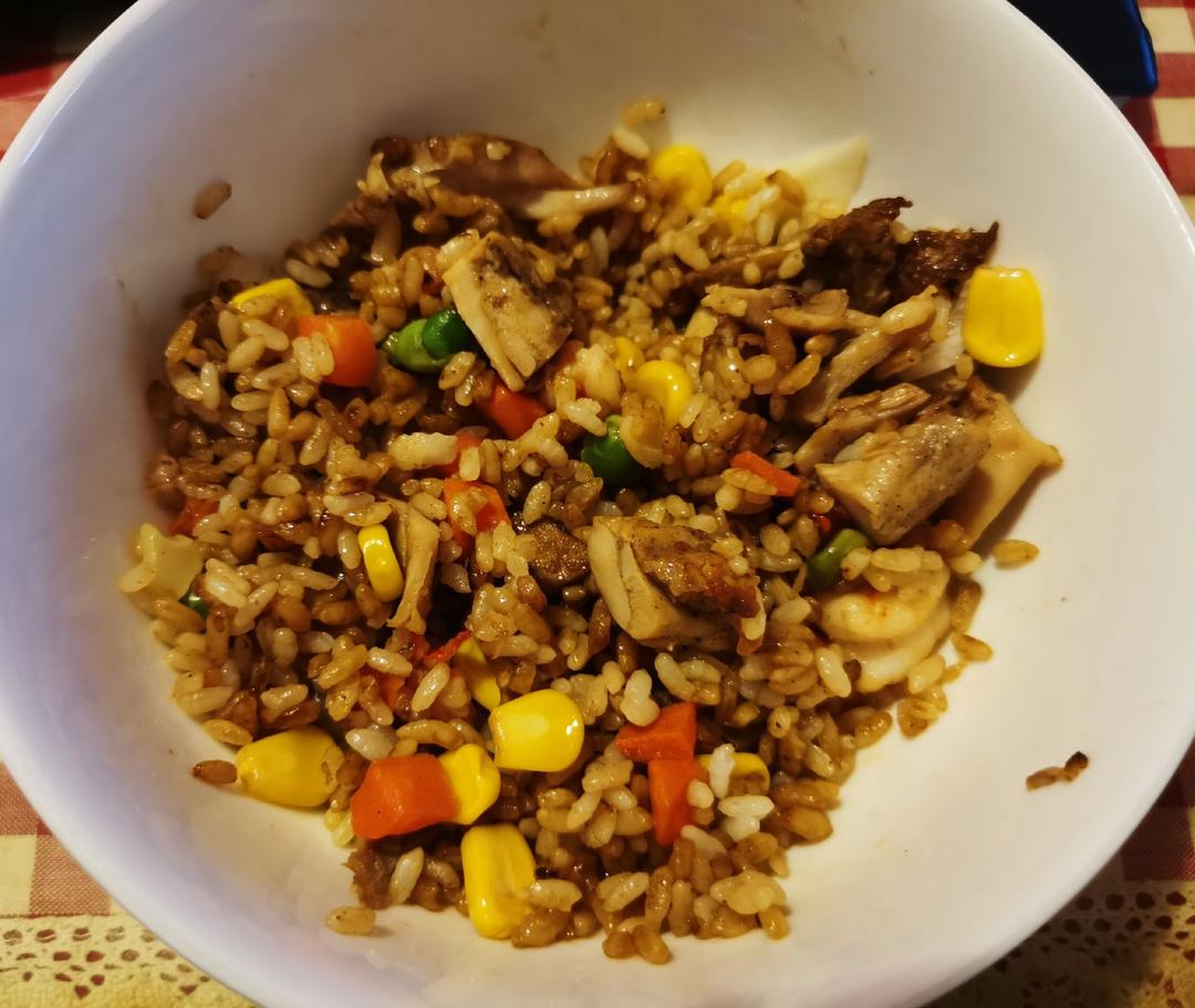 酱油炒饭(最爱的剩米饭)