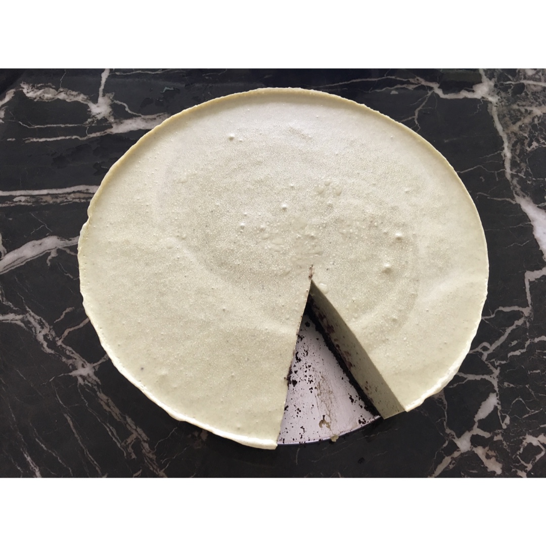 抹茶芝士慕斯蛋糕