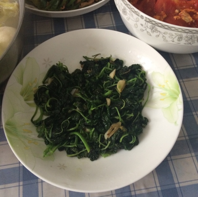 蒜泥苋菜
