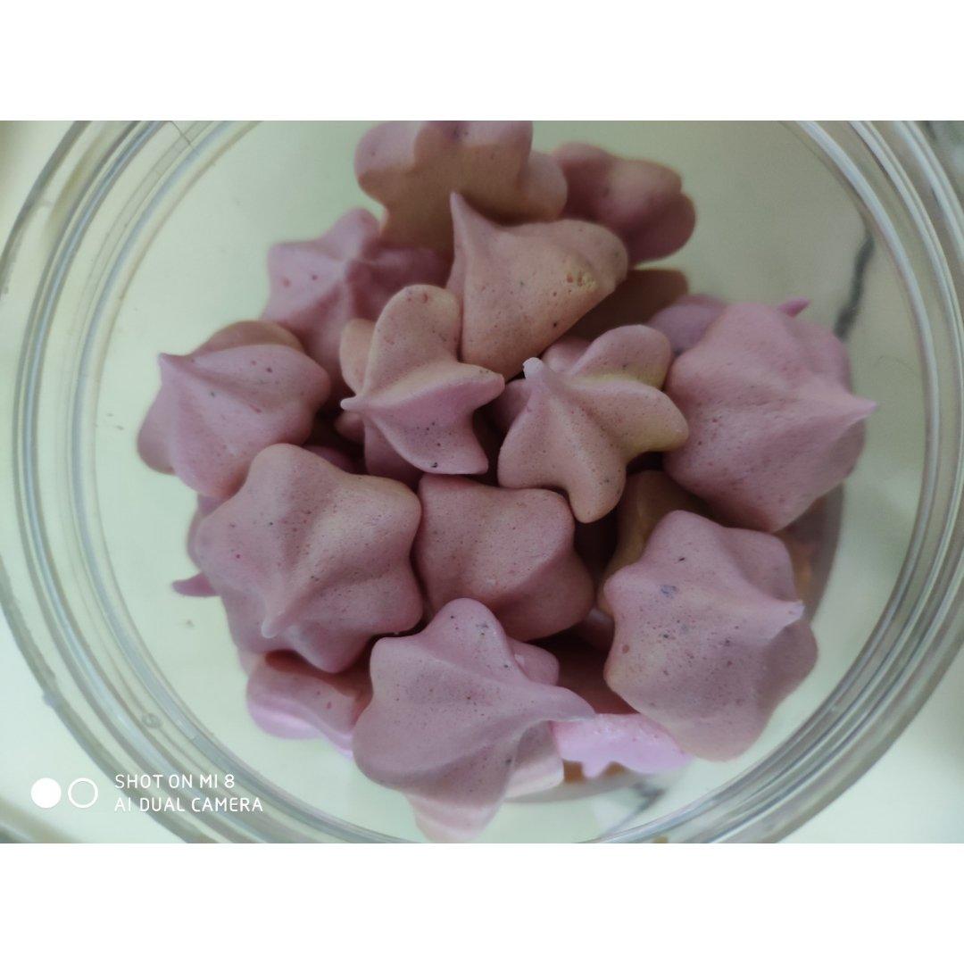 不消泡火龙果溶豆 附翻拌手法视频 蓝莓果蔬泥溶豆 超详细篇