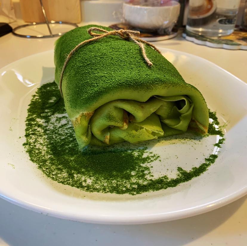 抹茶奶冻毛巾卷【曼食慢语】