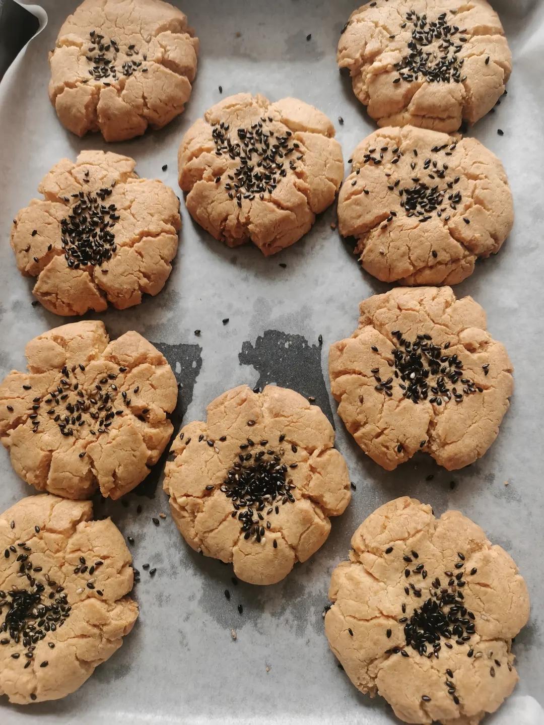 桃酥普通面粉～超简单零失败（老式）