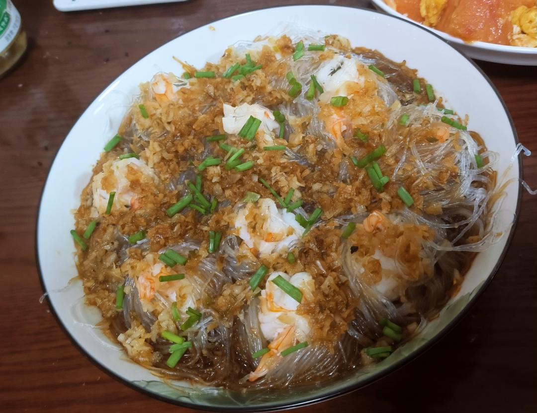 粉丝蒸虾球（吉利虾球）