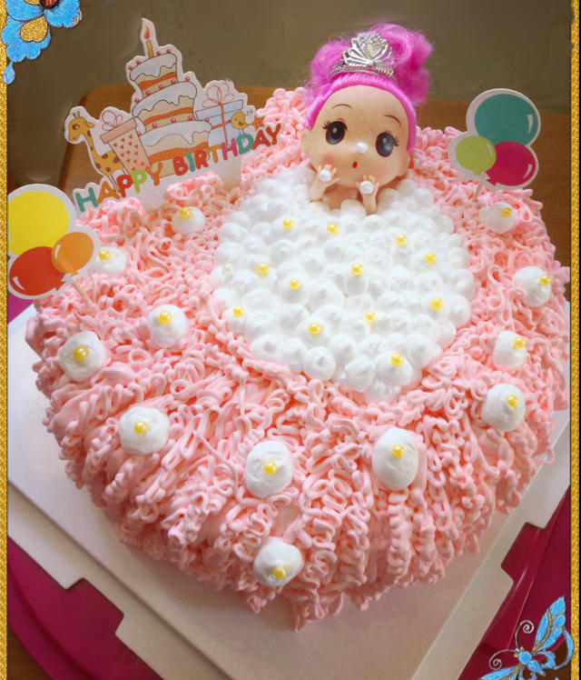 迷糊娃娃 泡泡浴蛋糕