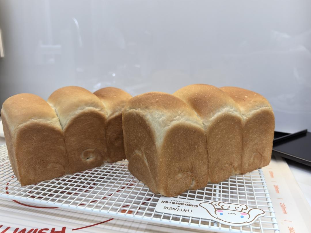 只需一发同样超级绵软的吐司（全程厨师机）