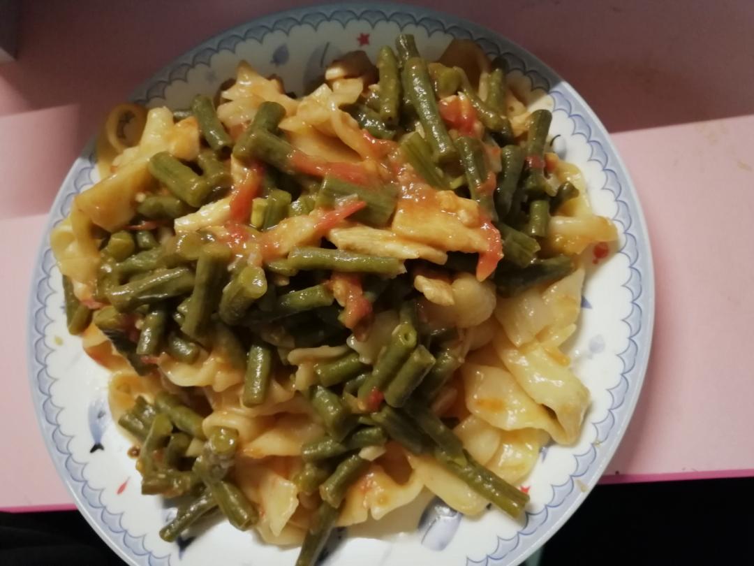豆角焖面