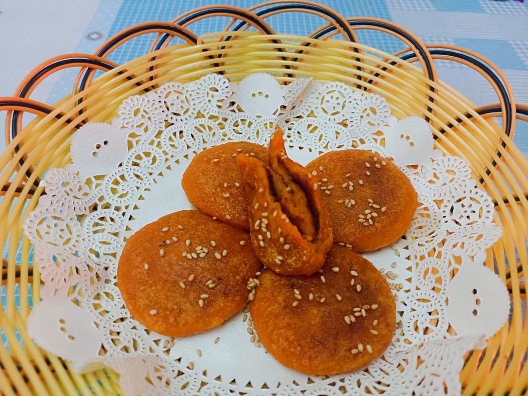 不会变形的南瓜饼